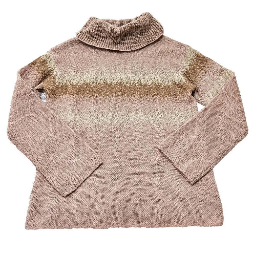 Betty Barclay Womens Nordic Rose Pink Mohair Wool Blend Cowl Neck‎ Sweater Sz 10